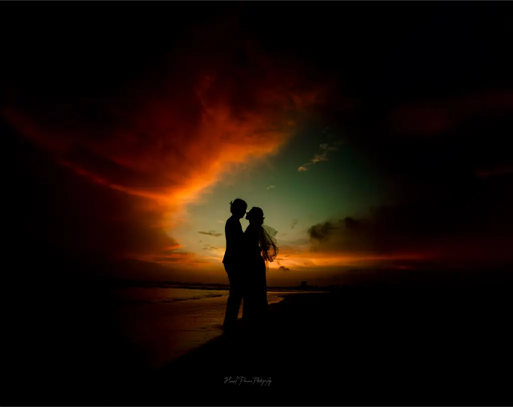 Couple walking